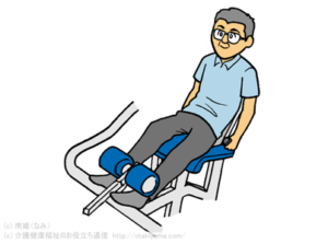 おばあちゃんの車椅子を押して介助するイラスト フリー素材 介護看護リハビリのフリー素材集