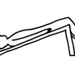 トレンデレンブルグ位とは　臥床・体位の解説・イラスト図