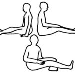 長座位とは　座位姿勢・座り方・体位の解説・イラスト図