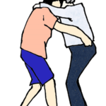 移乗介助・トランスファー（一部介助・軽介助）介護のイラスト・図・フリー素材