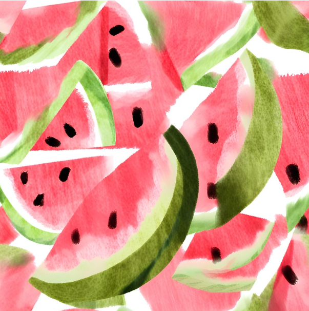 スイカのイラスト