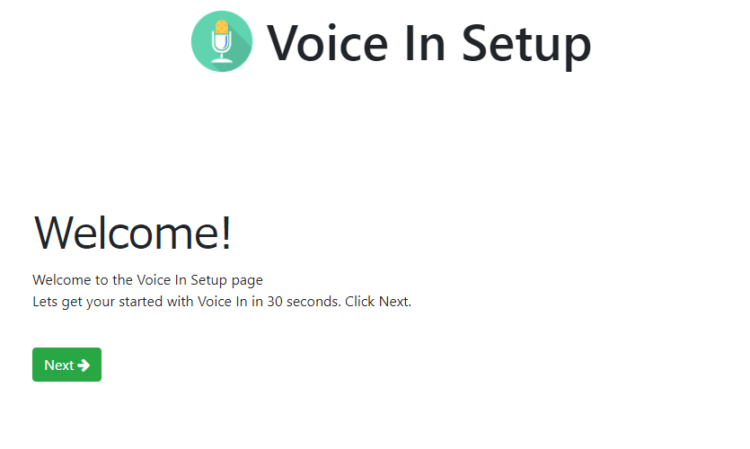 VoiceInの追加を許可
