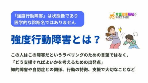 強度行動障害とは？原因や知的障害との関係、支援や指導の姿勢