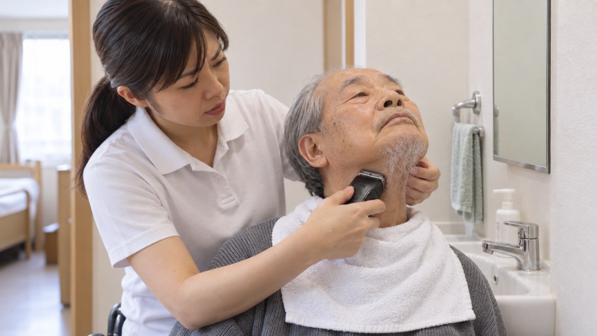 5ミリくらいまで伸びると、どんなに高級なシェーバーでもヘッドでは剃れない